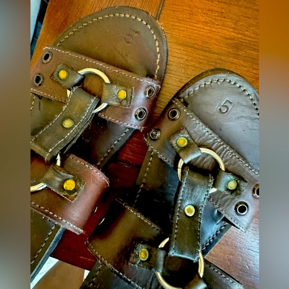 Ultimate Artisan Leather Hippie Sandals - Picture 3 of 3
